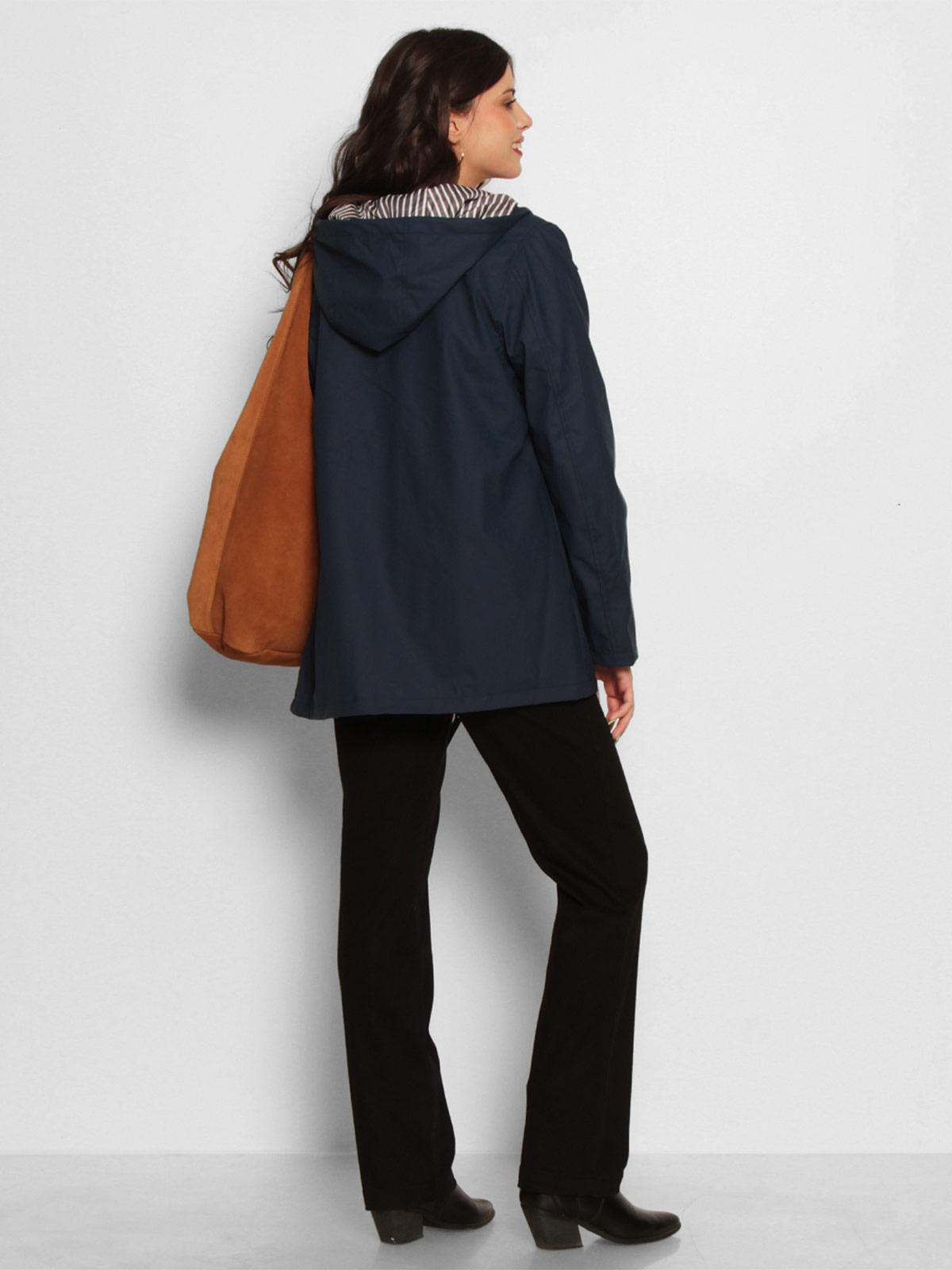 CHAQUETA MUJER WADOS IMPERMEABLE CAPUCHA Y BOLSILLOS - 6