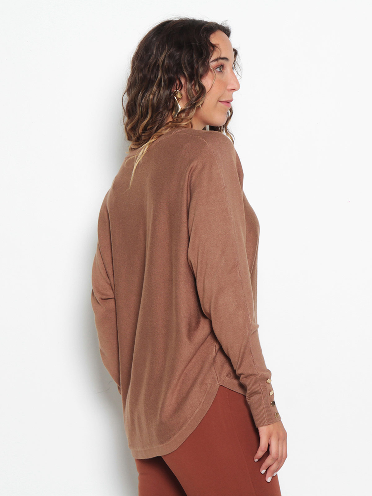 SWEATER MUJER WADOS ESCOTE REDONDO MANGA LARGA - 2