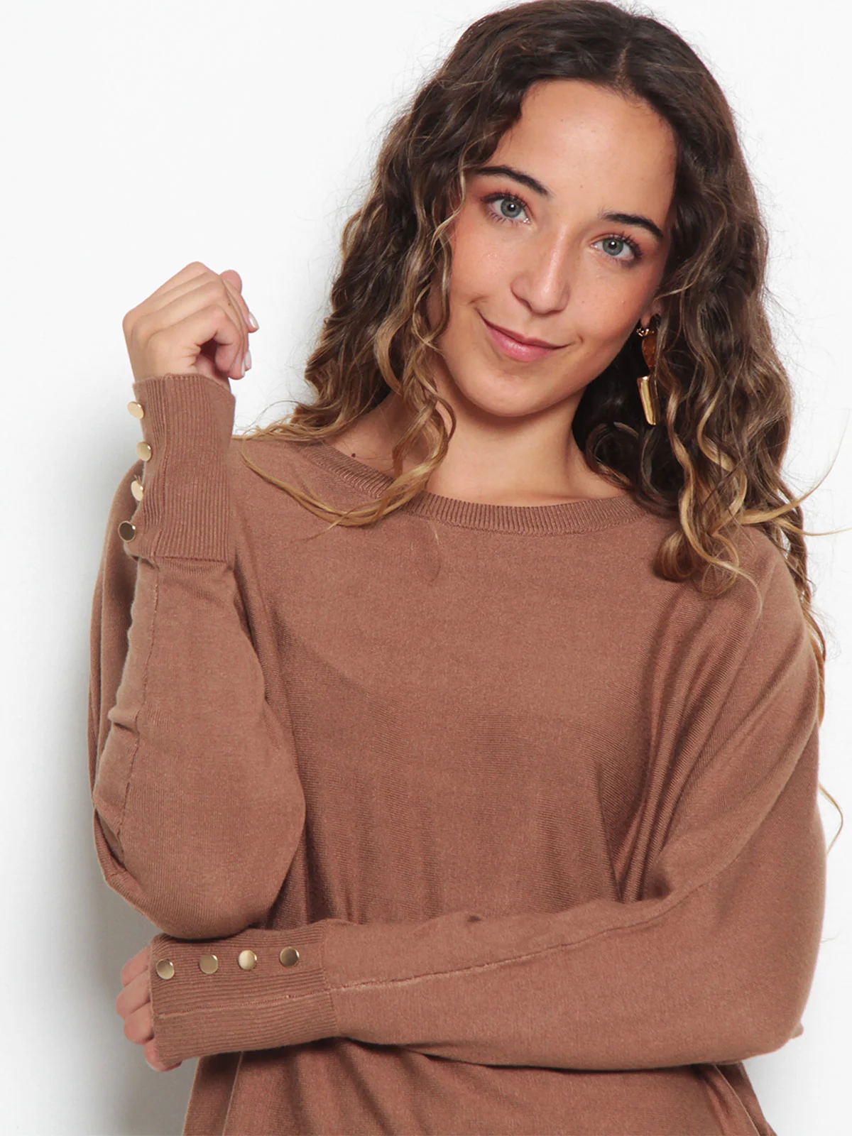 SWEATER MUJER WADOS ESCOTE REDONDO MANGA LARGA - 3