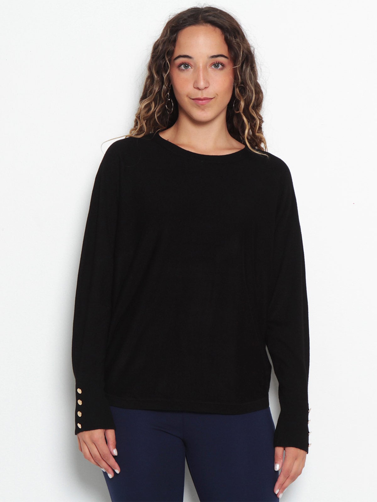 SWEATER MUJER WADOS ESCOTE REDONDO MANGA LARGA - 1