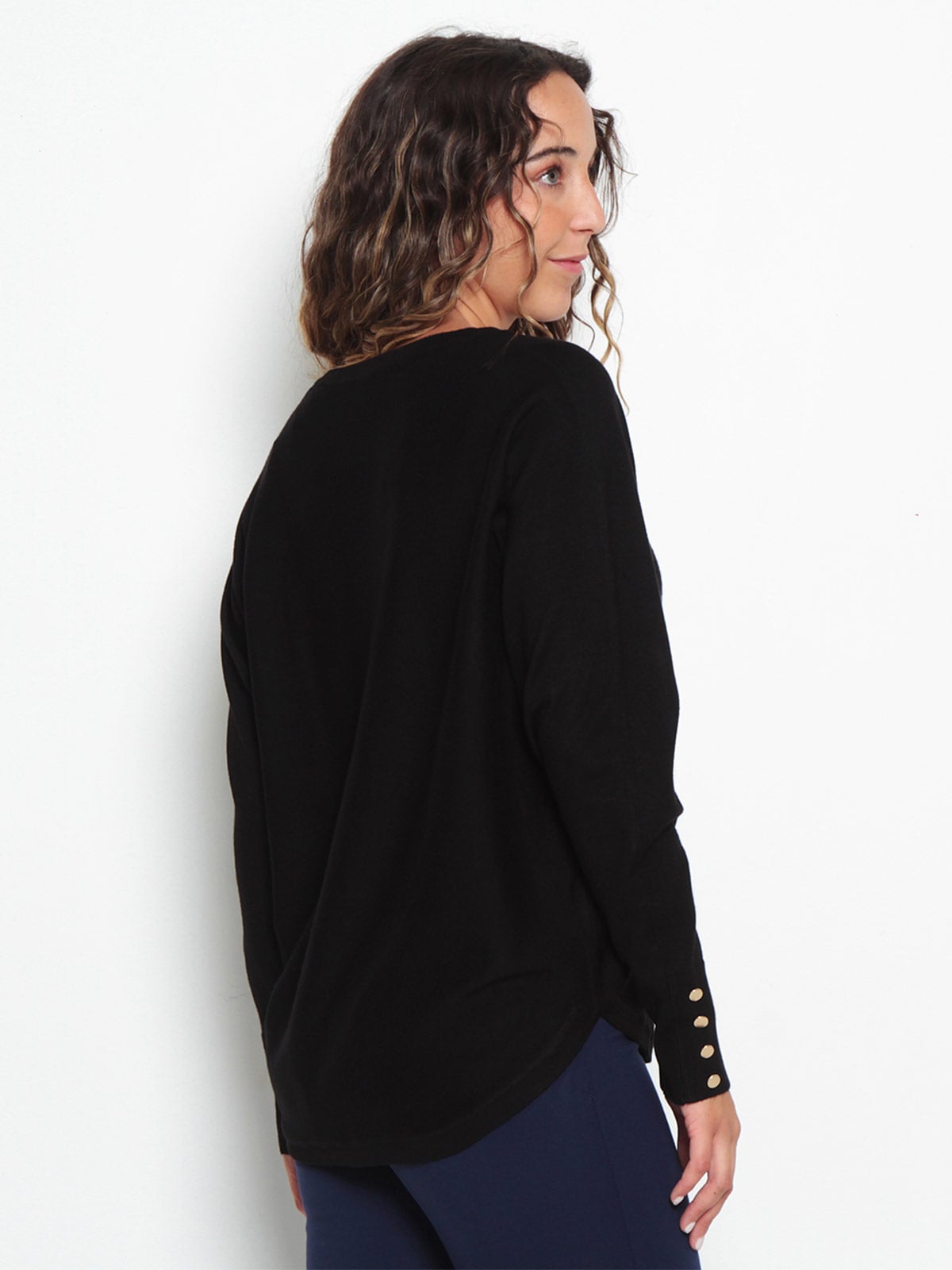 SWEATER MUJER WADOS ESCOTE REDONDO MANGA LARGA - 2