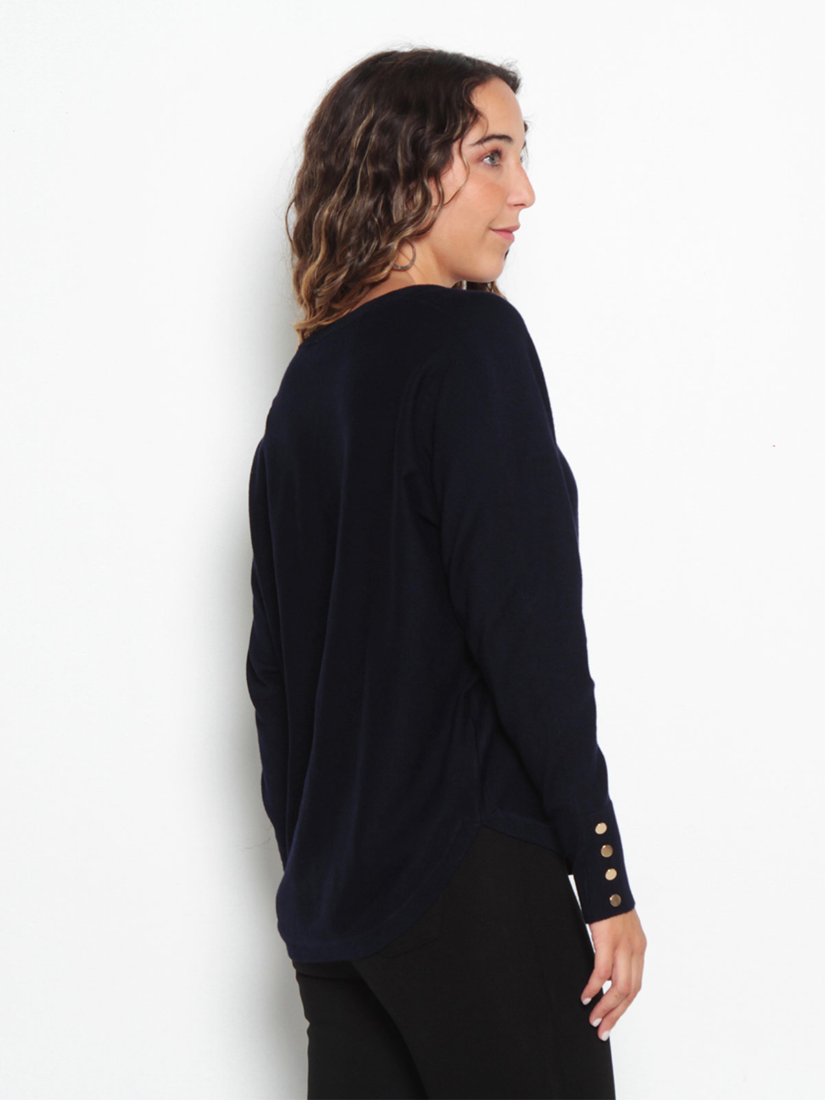 SWEATER MUJER WADOS ESCOTE REDONDO MANGA LARGA - 2