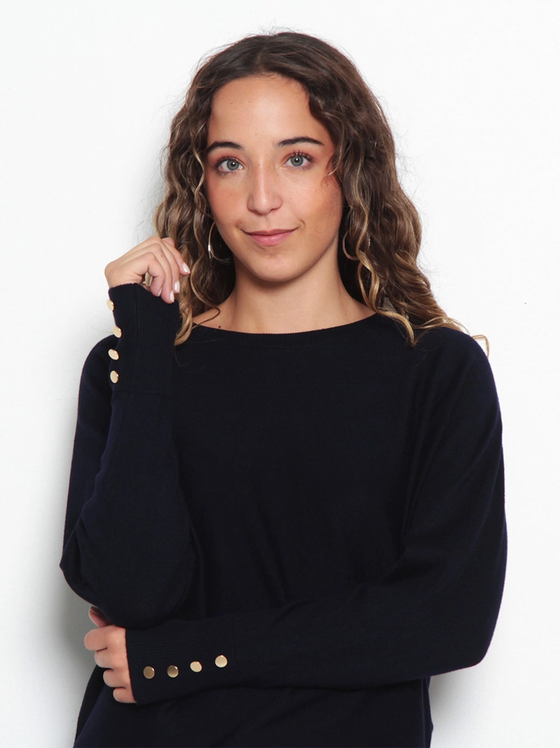SWEATER MUJER WADOS ESCOTE REDONDO MANGA LARGA - 3