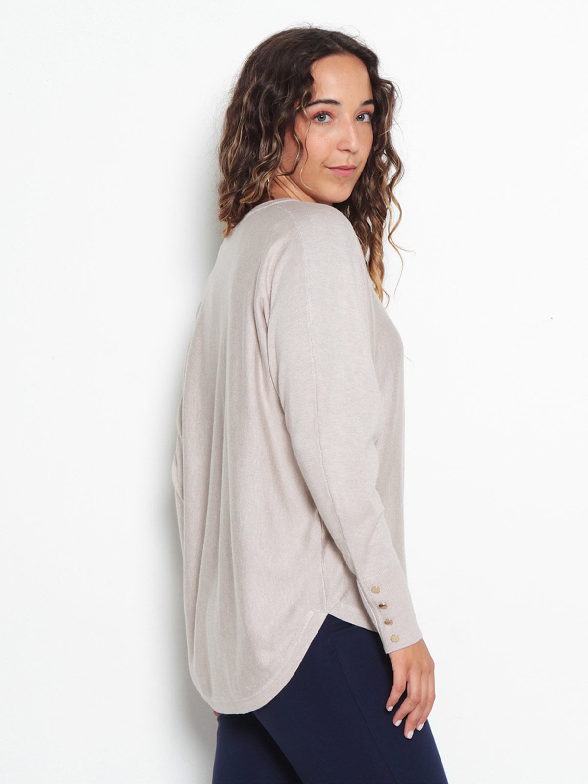 SWEATER MUJER WADOS ESCOTE REDONDO MANGA LARGA - 2
