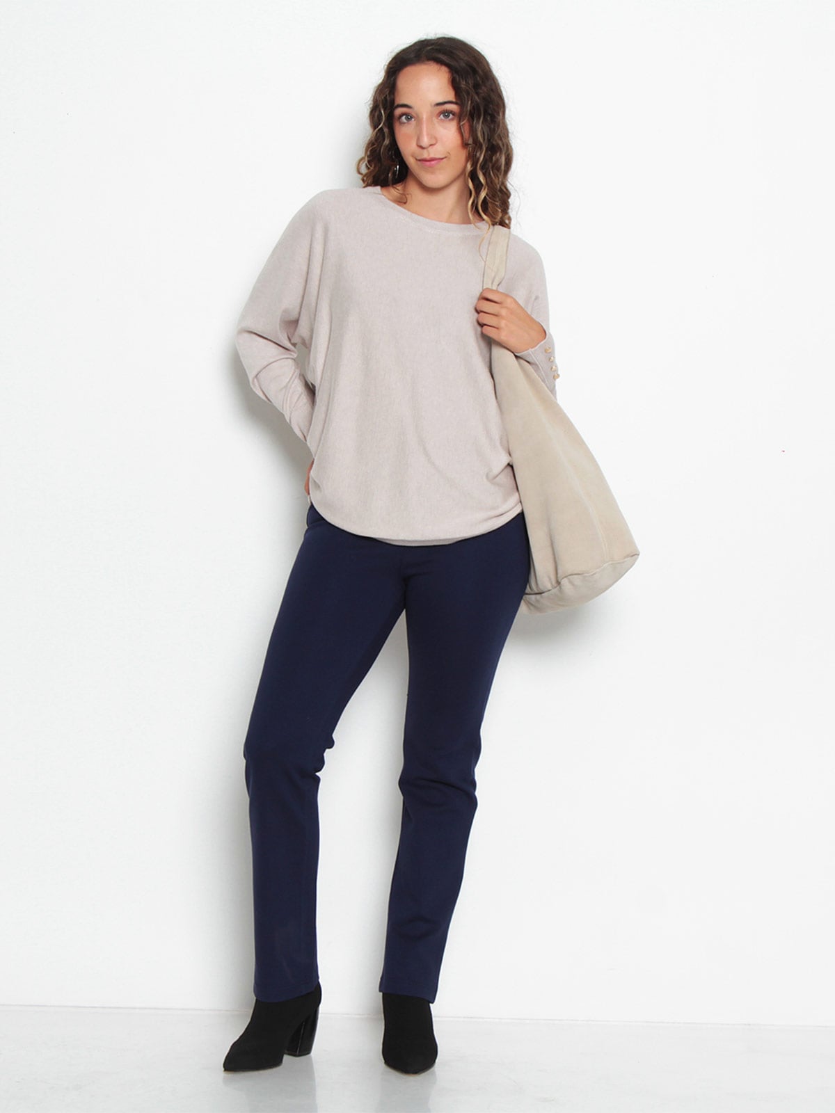 SWEATER MUJER WADOS ESCOTE REDONDO MANGA LARGA - 5