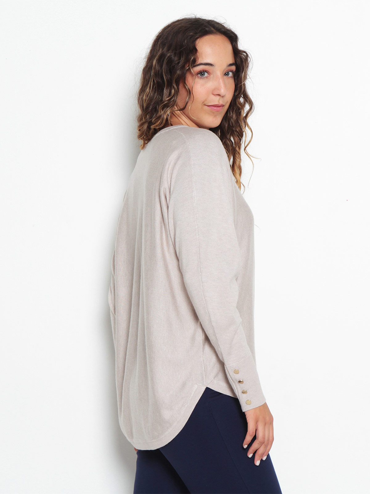 SWEATER MUJER WADOS ESCOTE REDONDO MANGA LARGA - 2