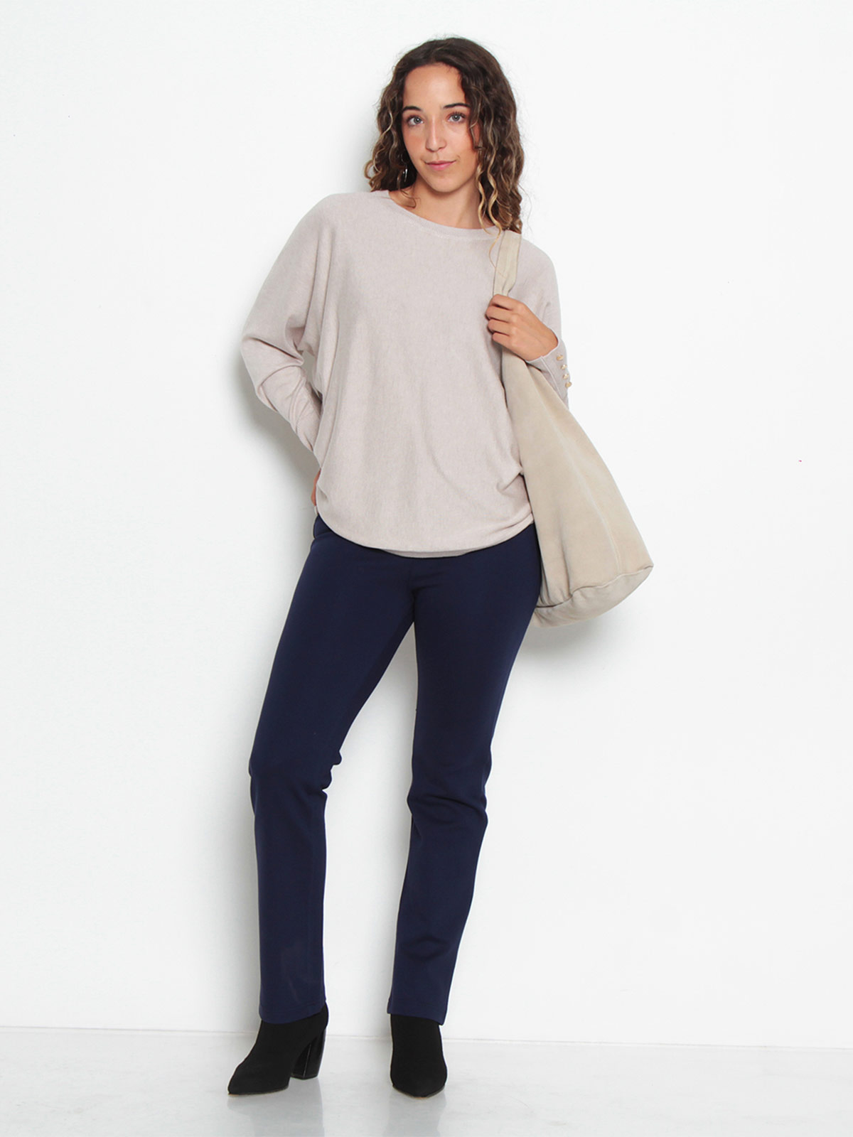 SWEATER MUJER WADOS ESCOTE REDONDO MANGA LARGA - 5