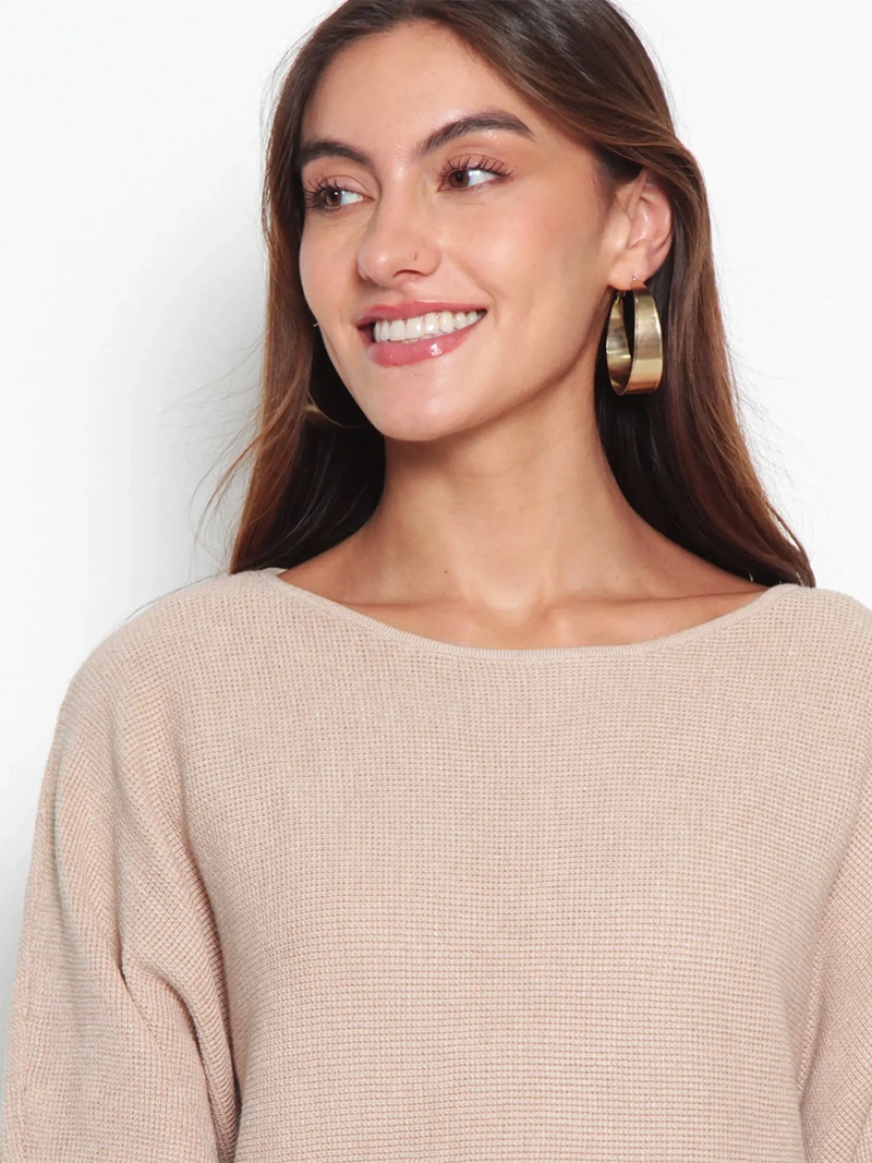 SWEATER MUJER WADOS ESCOTE REDONDO MANGA LARGA - 3