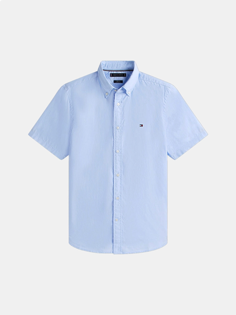 CAMISA HOMBRE TOMMY HILFIGER MANGA CORT ALGODÓN COLECCIÓN - 5