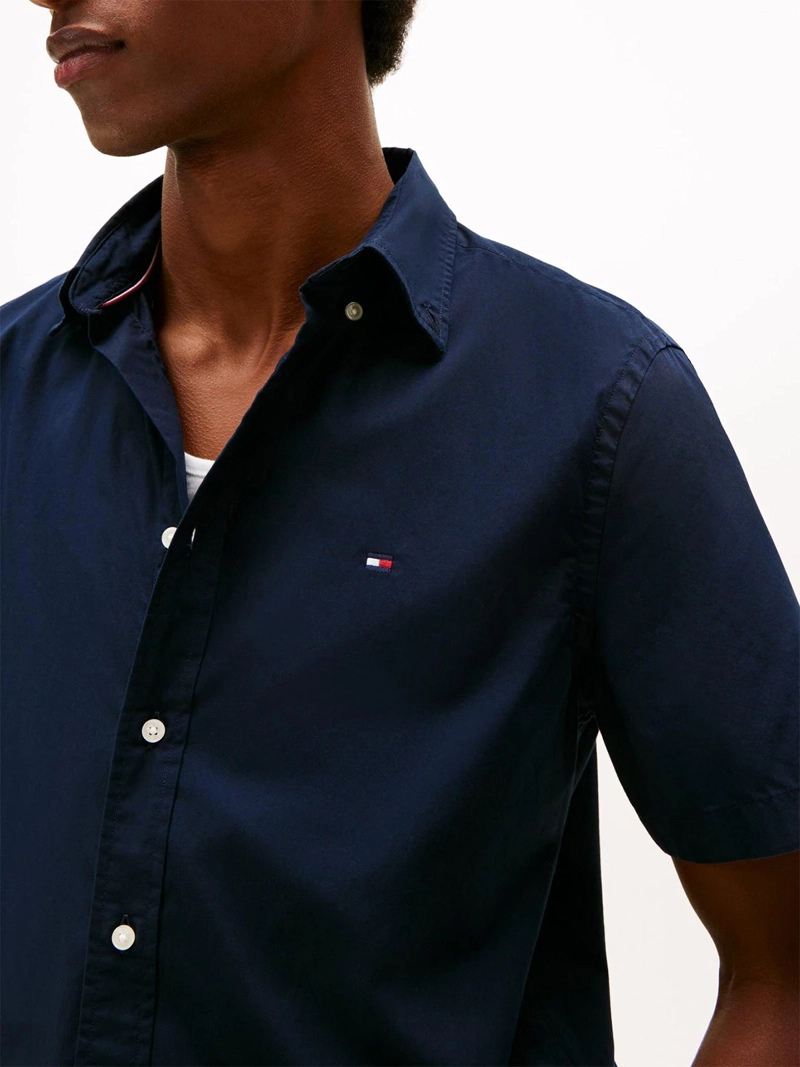 CAMISA HOMBRE TOMMY HILFIGER MANGA CORT ALGODÓN COLECCIÓN - 2