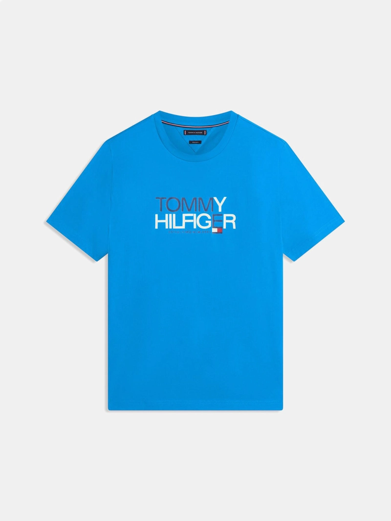 POLERA HOMBRE TOMMY HILFIGER MANGA CORTA REGULAR FIT ALGODÓN - 5