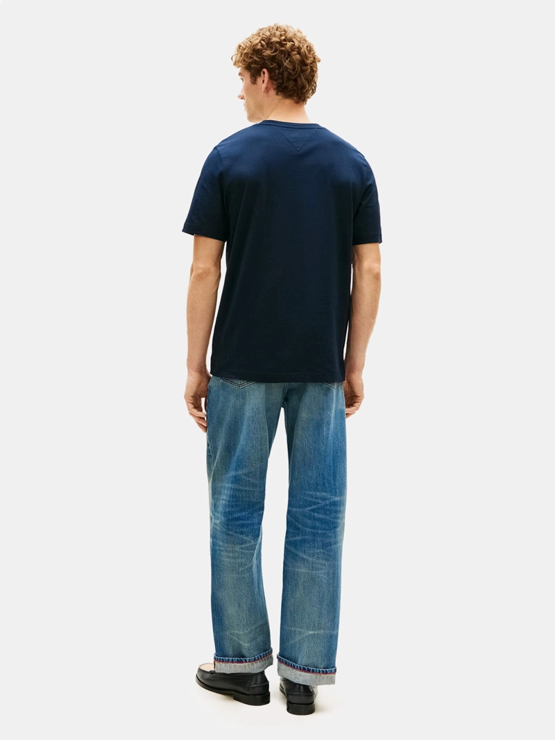 POLERA HOMBRE TOMMY HILFIGER MANGA CORTA REGULAR FIT ALGODÓN - 3