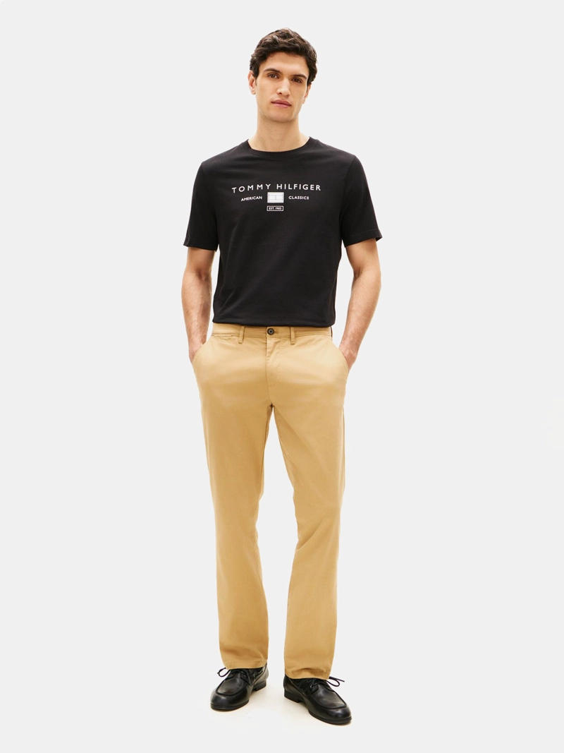 POLERA HOMBRE TOMMY HILFIGER MANGA CORTA REGULAR FIT ALGODÓN - 2