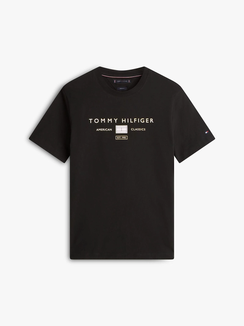 POLERA HOMBRE TOMMY HILFIGER MANGA CORTA REGULAR FIT ALGODÓN - 5