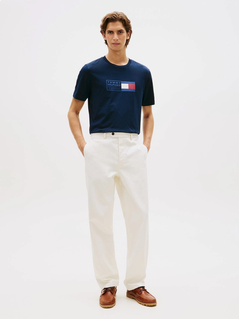 POLERA HOMBRE TOMMY HILFIGER ALGODÓN MANGA CORTA - 3