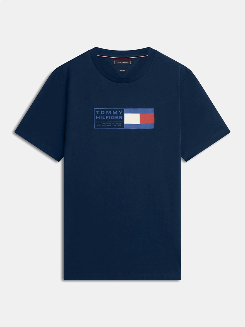 POLERA HOMBRE TOMMY HILFIGER ALGODÓN MANGA CORTA - 5