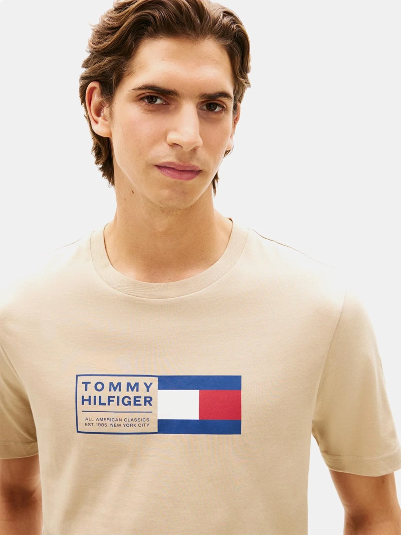 POLERA HOMBRE TOMMY HILFIGER ALGODÓN MANGA CORTA - 2