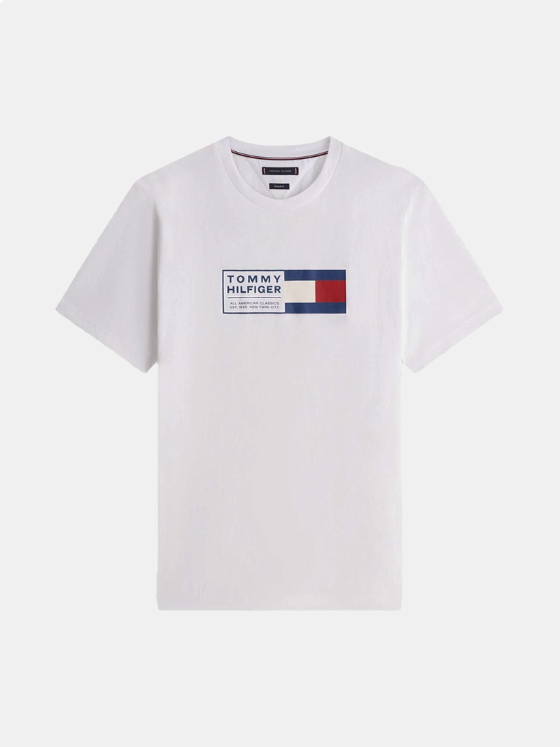 POLERA HOMBRE TOMMY HILFIGER ALGODÓN MANGA CORTA - 5