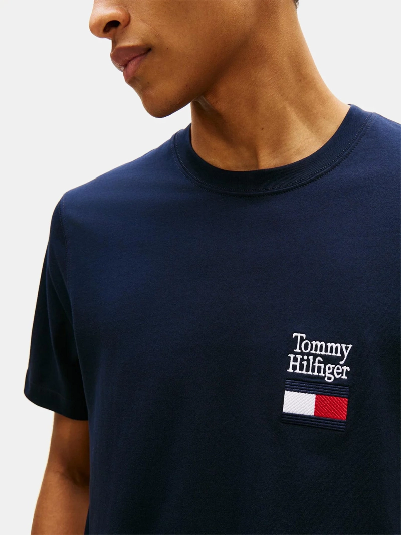 POLERA HOMBRE TOMMY HILFIGER ALGODÓN MANGA CORTA - 2