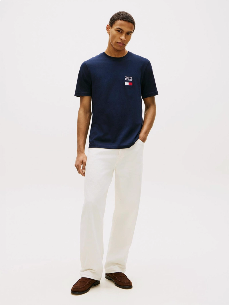 POLERA HOMBRE TOMMY HILFIGER ALGODÓN MANGA CORTA - 3