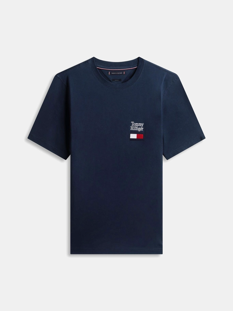 POLERA HOMBRE TOMMY HILFIGER ALGODÓN MANGA CORTA - 5