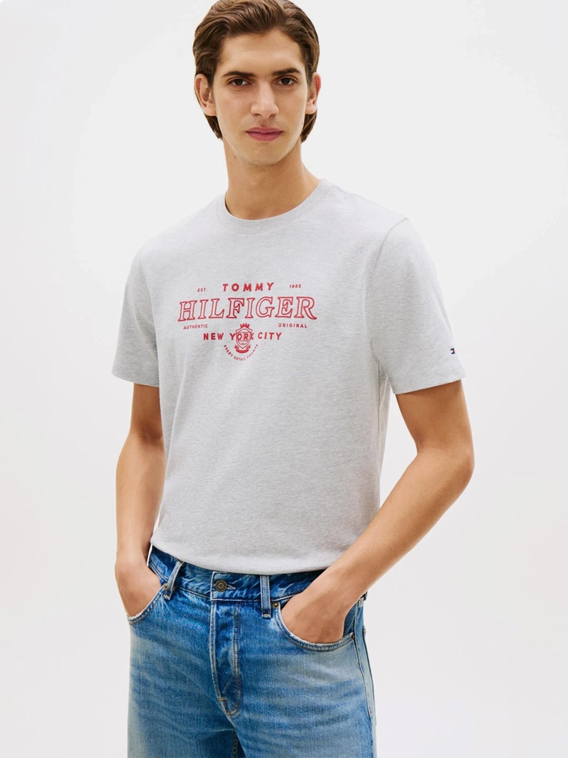 POLERA HOMBRE TOMMY HILFIGER MANGA CORTA  - 1
