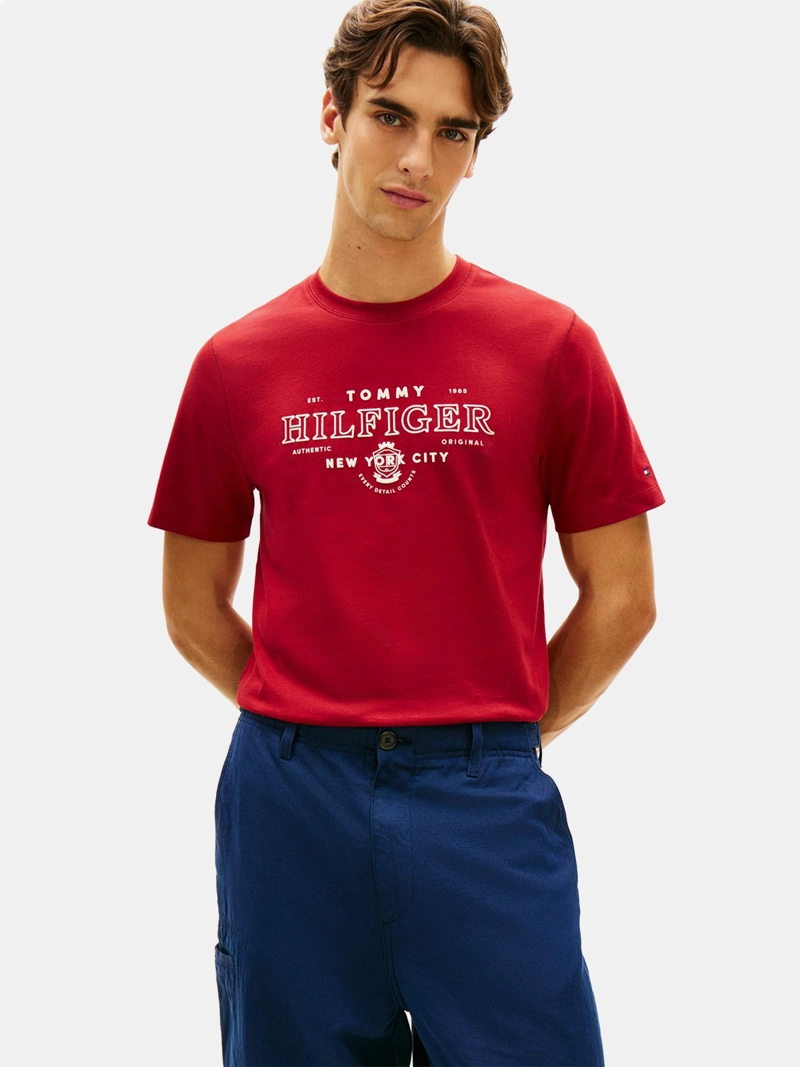 POLERA HOMBRE TOMMY HILFIGER MANGA CORTA  - 1