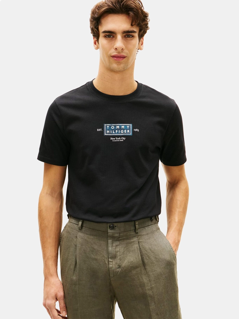 POLERA HOMBRE TOMMY HILFIGER MANGA CORTA  - 1