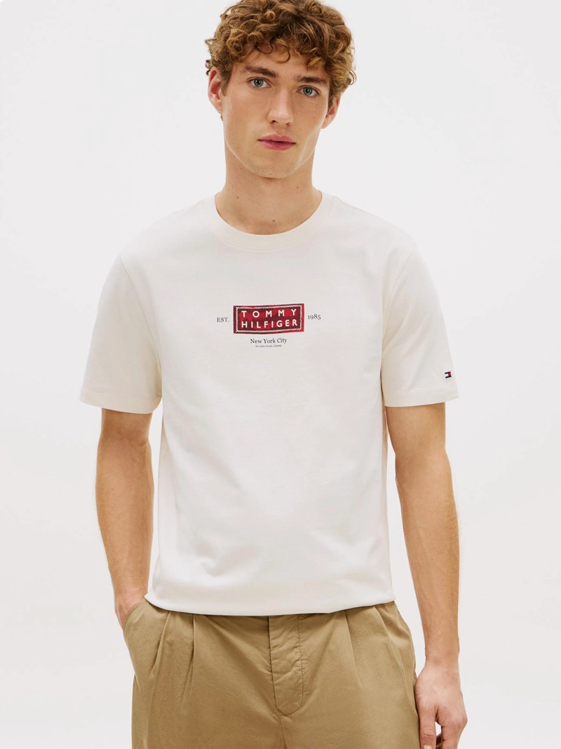 POLERA HOMBRE TOMMY HILFIGER MANGA CORTA  - 1