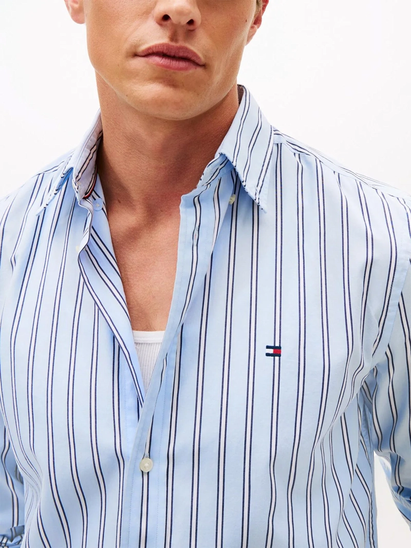 CAMISA TOMMY HILFIGER ALGODÓN MANGA LARGA - 4