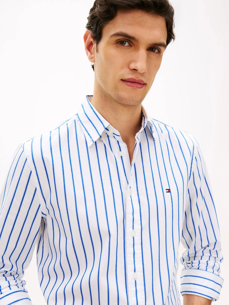 CAMISA TOMMY HILFIGER ALGODÓN MANGA LARGA - 4