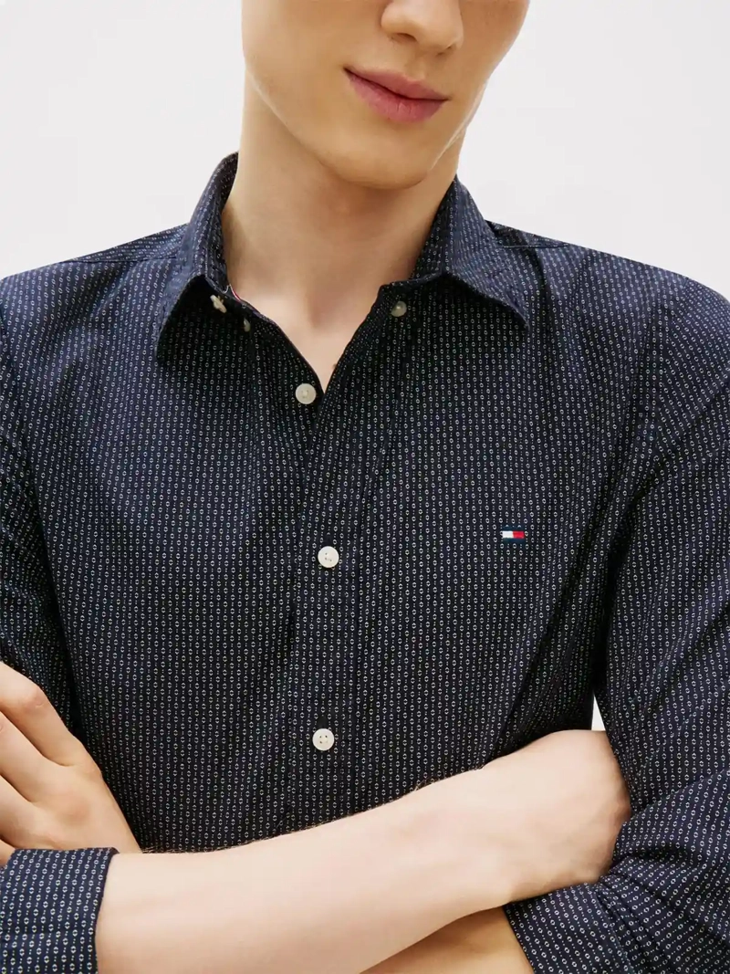 CAMISA HOMBRE TOMMY HILFIGER ALGODÓN MANGA LARGA - 2
