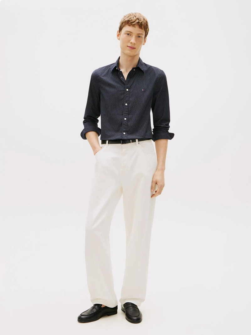 CAMISA HOMBRE TOMMY HILFIGER ALGODÓN MANGA LARGA - 3