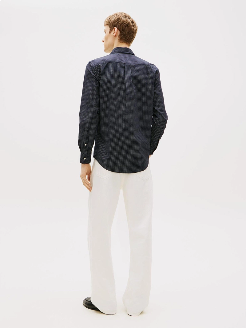 CAMISA HOMBRE TOMMY HILFIGER ALGODÓN MANGA LARGA - 4