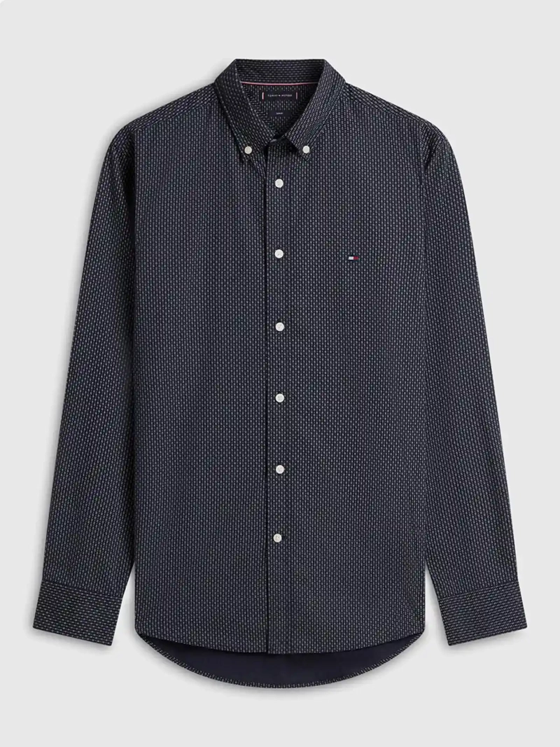 CAMISA HOMBRE TOMMY HILFIGER ALGODÓN MANGA LARGA - 5