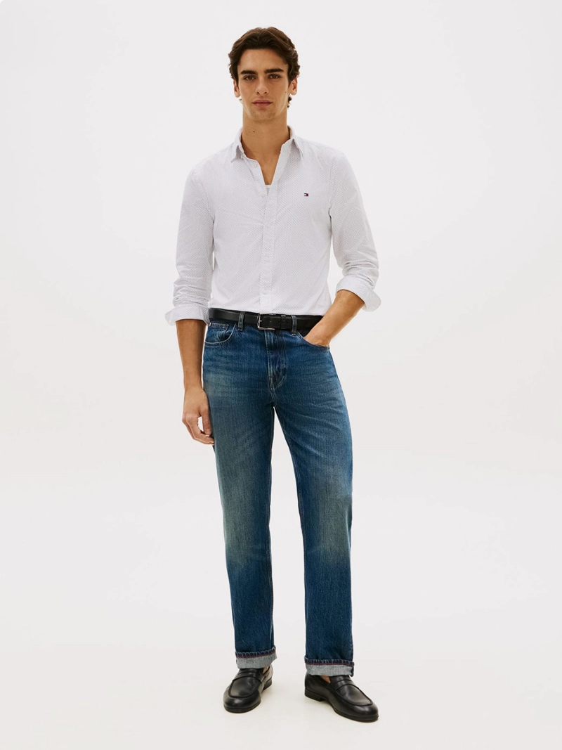 CAMISA HOMBRE TOMMY HILFIGER ALGODÓN MANGA LARGA - 3