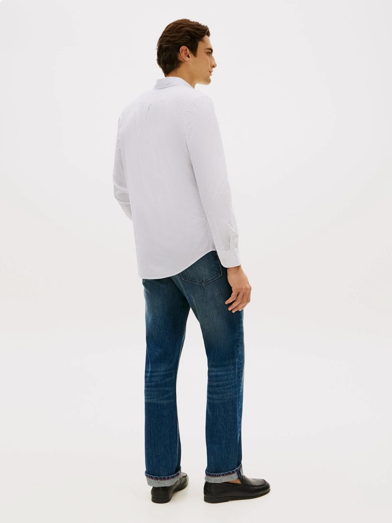 CAMISA HOMBRE TOMMY HILFIGER ALGODÓN MANGA LARGA - 4