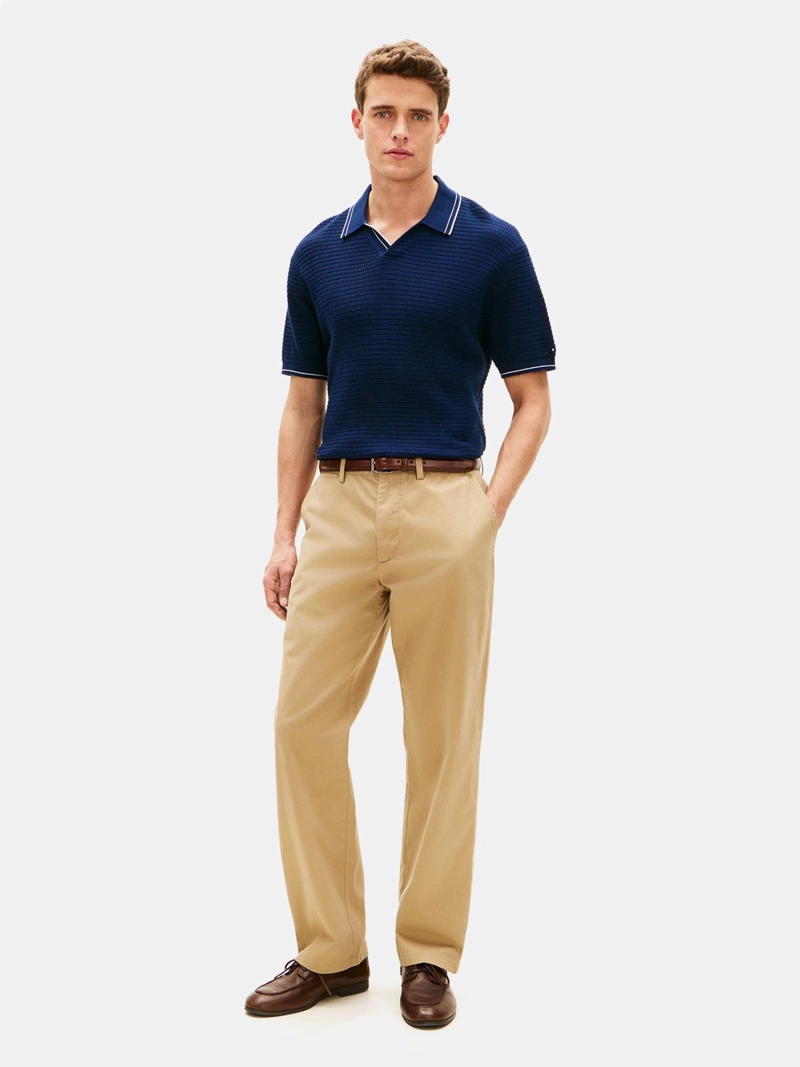 POLERA HOMBRE TOMMY HILFIGER ALGODÓN MANGA CORTA - 3