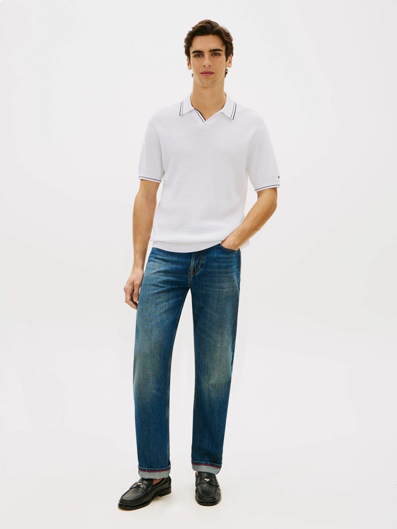 POLERA HOMBRE TOMMY HILFIGER ALGODÓN MANGA CORTA - 3
