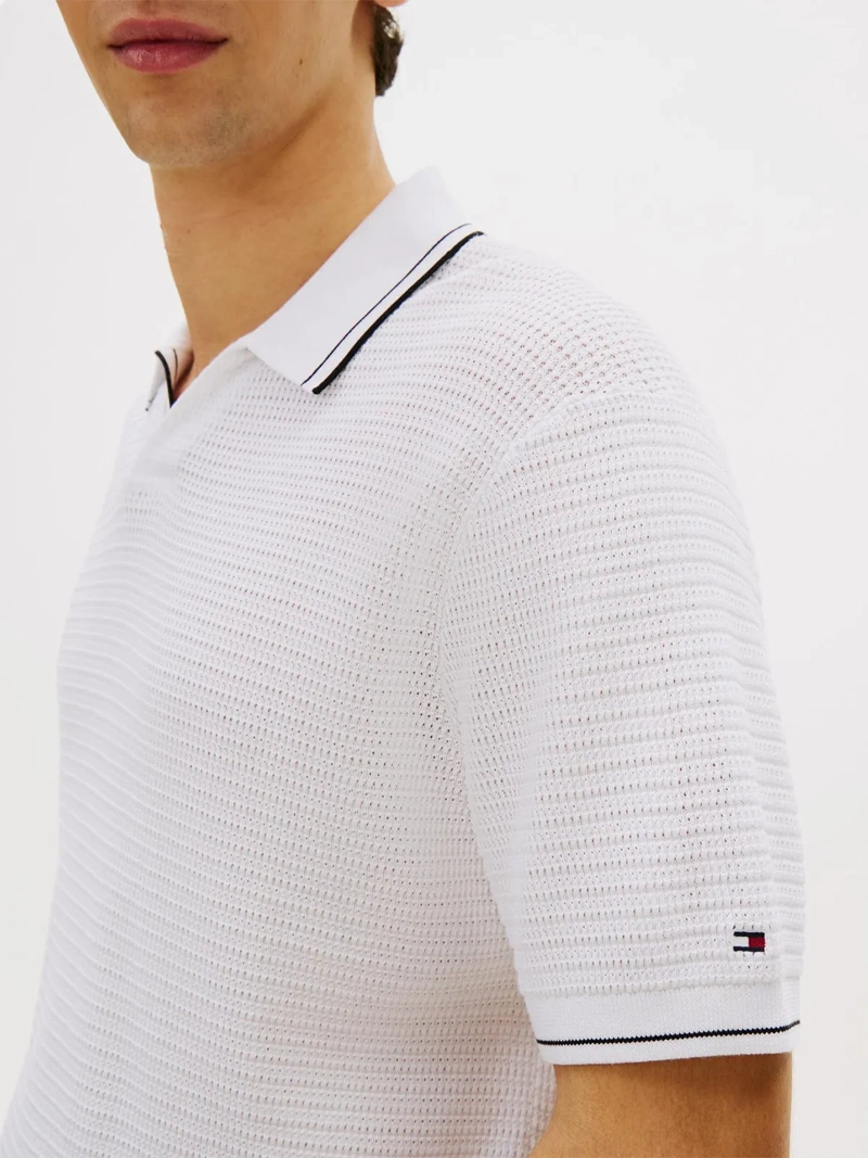 POLERA HOMBRE TOMMY HILFIGER ALGODÓN MANGA CORTA - 2