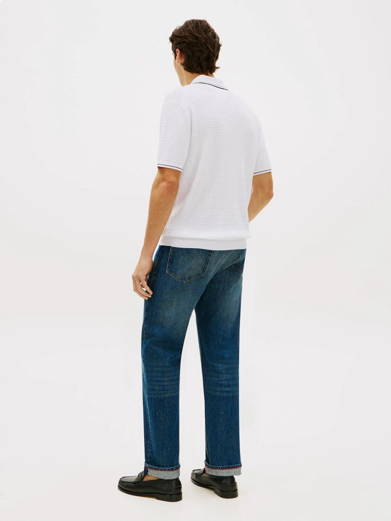POLERA HOMBRE TOMMY HILFIGER ALGODÓN MANGA CORTA - 4