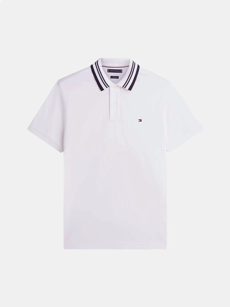 POLERA HOMBRE TOMMY HILFIGER ALGODÓN CUELLO POLO - 5