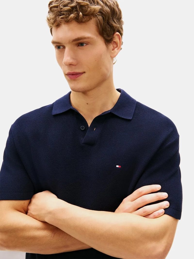 POLERA HOMBRE TOMMY HILFIGER ALGODÓN MANGA CORTA - 2