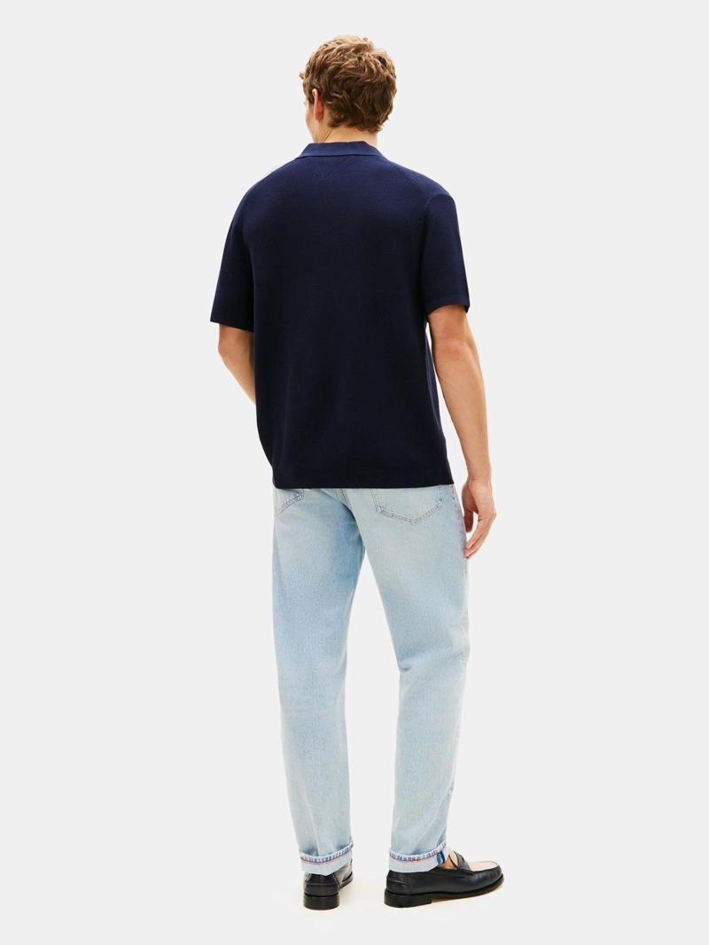 POLERA HOMBRE TOMMY HILFIGER ALGODÓN MANGA CORTA - 4