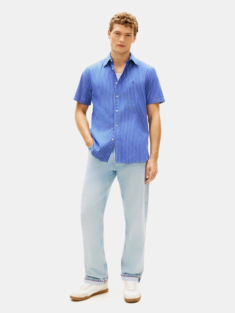 CAMISA HOMBRE TOMMY HILFIGER ALGODÓN MANGA CORTA - 3