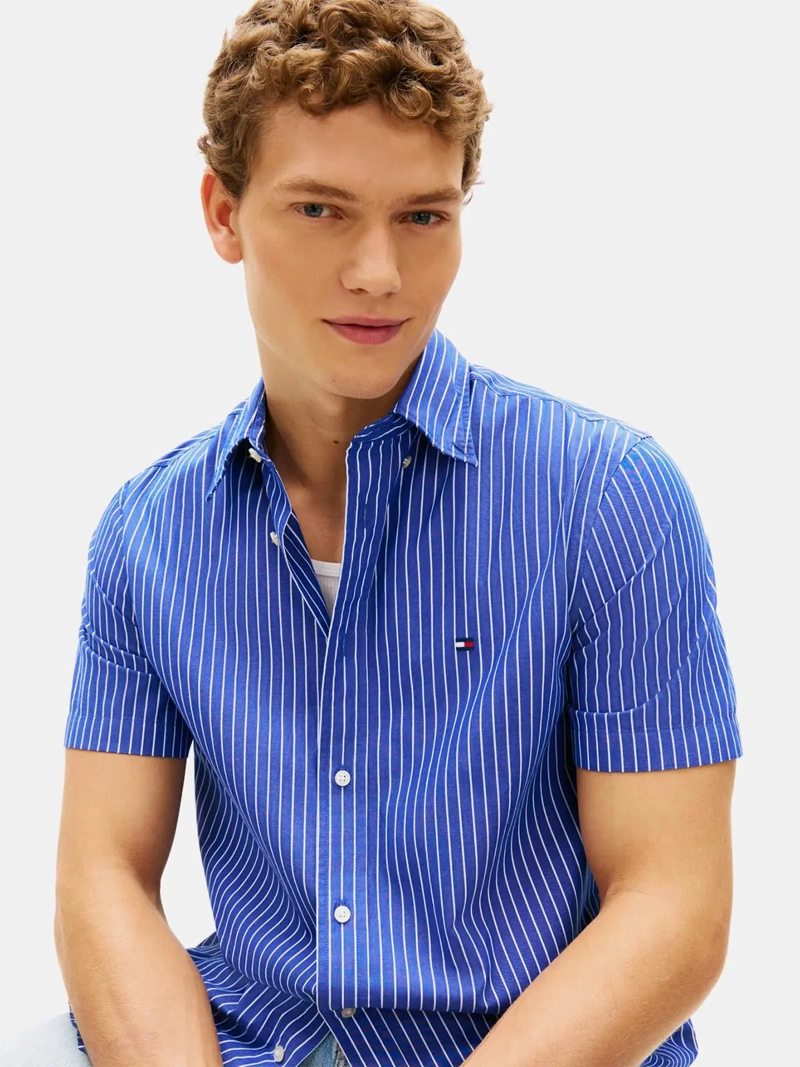CAMISA HOMBRE TOMMY HILFIGER ALGODÓN MANGA CORTA - 2