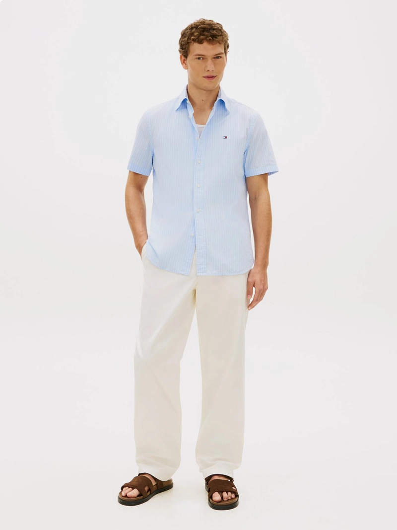 CAMISA HOMBRE TOMMY HILFIGER ALGODÓN MANGA CORTA - 3