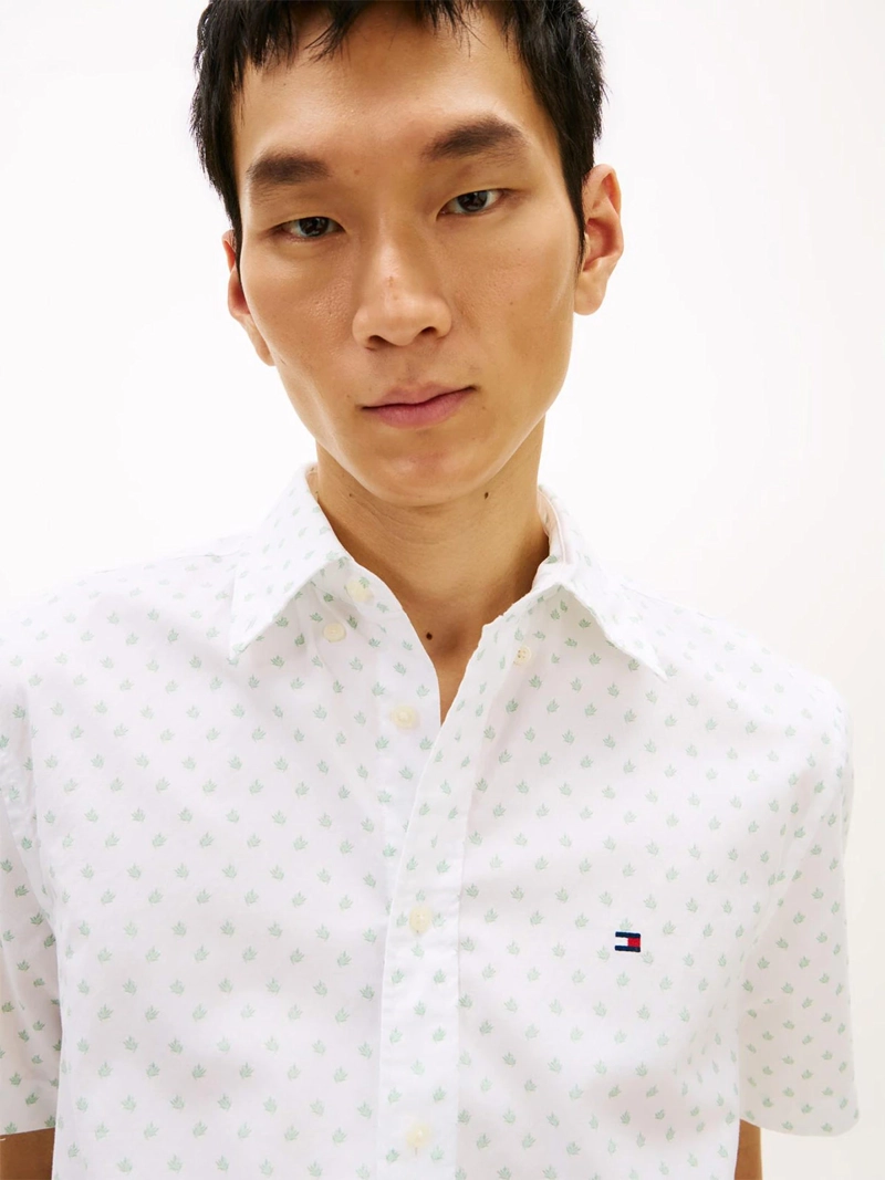 CAMISA HOMBRE TOMMY HILFIGER ALGODÓN MANGA CORTA - 2
