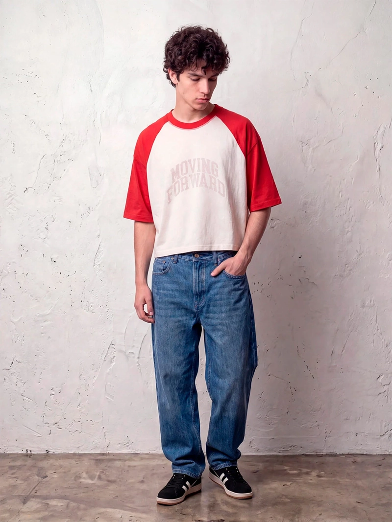 POLERA HOMBRE INDEX ALGODÓN MANGA CORTA - 4