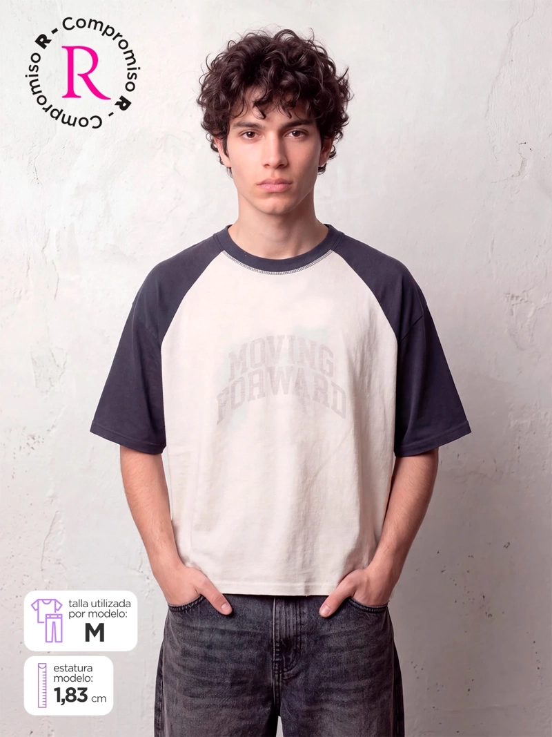 POLERA HOMBRE INDEX ALGODÓN MANGA CORTA - 1